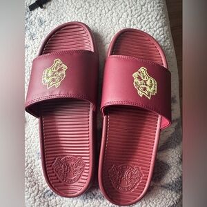 Darc Sport Maroon Slide wolves club Sports sandals with box sz 8